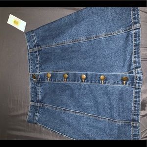 Jean skirt brand new!